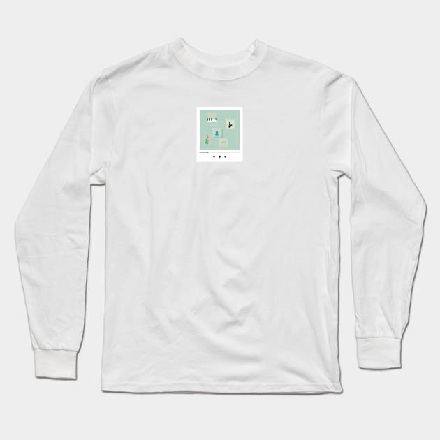 24 - Attempt - "YOUR PLAYLIST" COLLECTION Long Sleeve T-Shirt by Lina shibumi